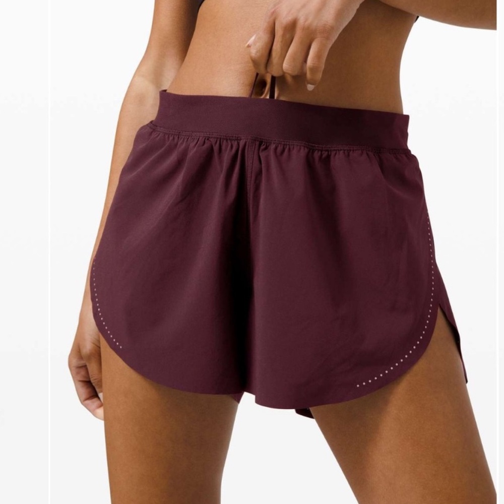 Maroon Athletic Shorts